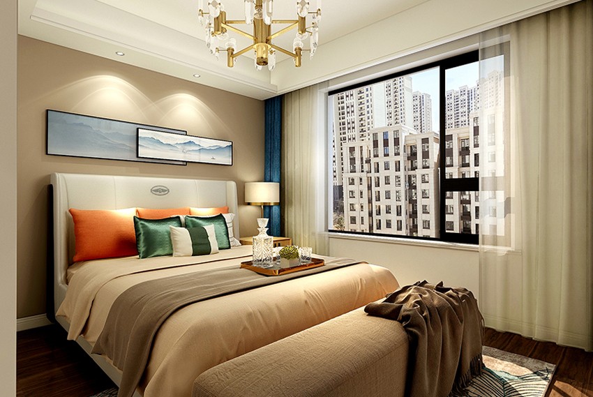 135平現代輕奢裝修效果圖[大連-高新園區(qū)-舜山府]